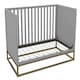 image 3 of Haven Convertible Cotbed Dove Grey