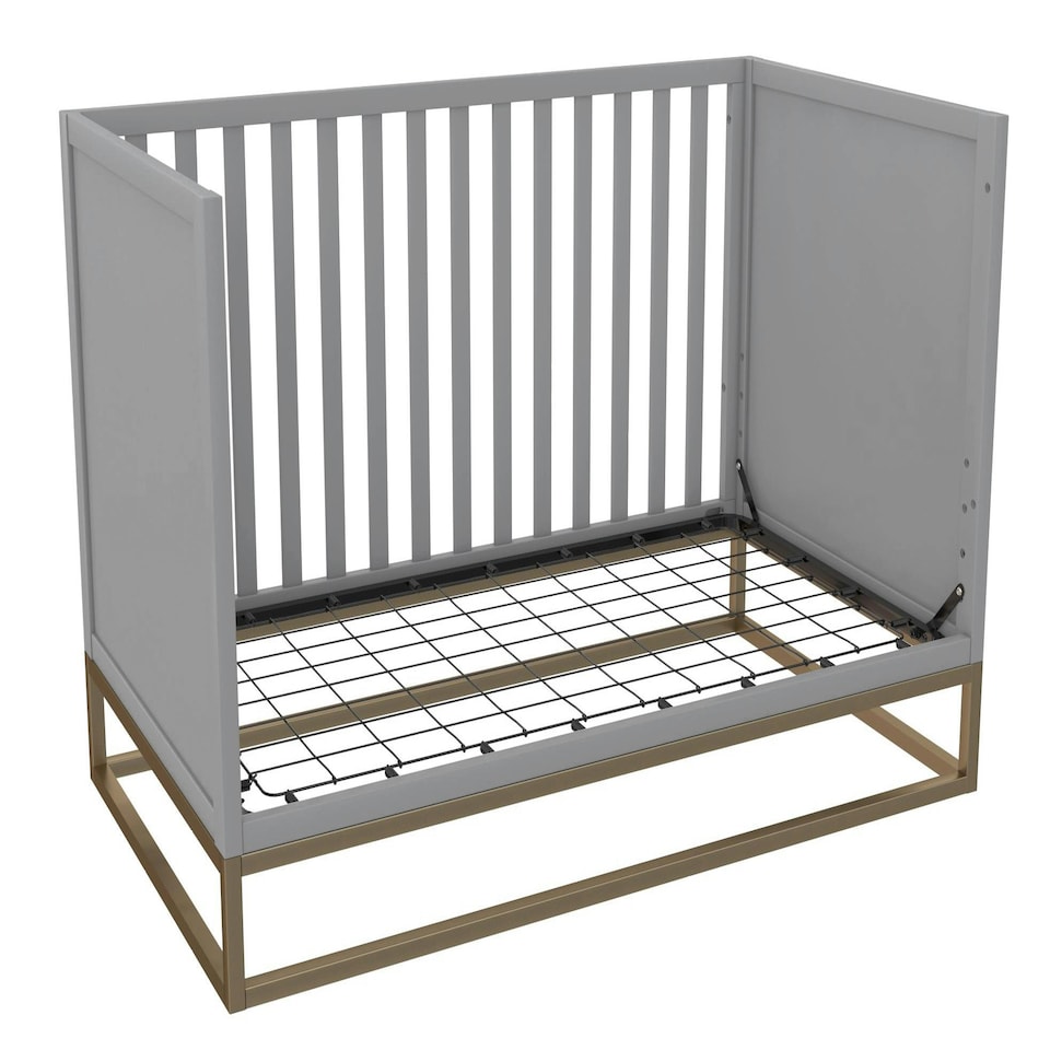 image 1 of Haven Convertible Cotbed Dove Grey