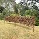 image 2 of Willow Hurdle Garden Lawn Edging (120cm x 20cm) - 5 Panels