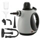 image 1 of HOMCOM Handheld Steam Cleaner Multi-purpose Steamer w/ 9 Pieces Accessory Grey