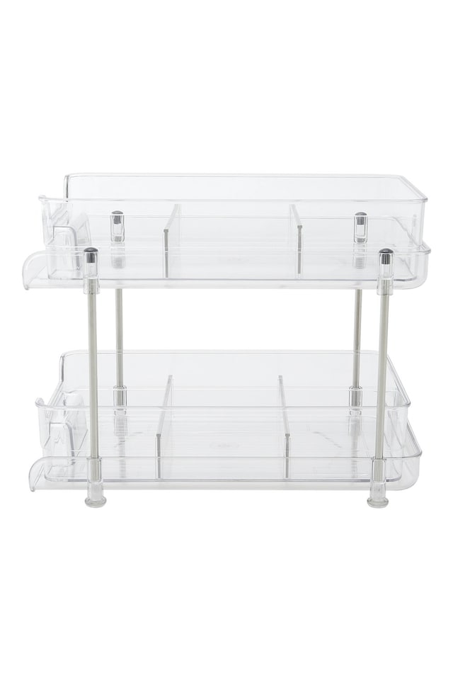image 1 of Living and Home 2-Tier Multi-Functional Organizer | Multi