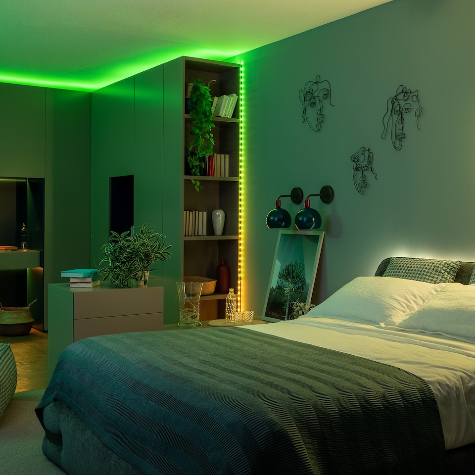 image 1 of Twinkly Dots 200 Lights String 10M Black Wire