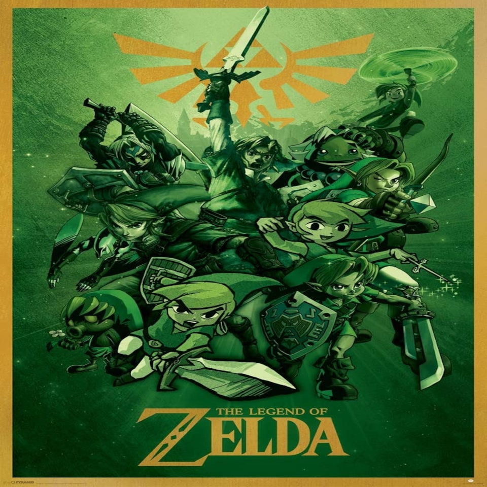 THE LEGEND OF ZELDA (LINK) MAXI POSTER - POSTER / PRINTS