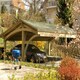 image 2 of Revelatio Double Carport - Pressure Treated Timber - L510 x W530 x H320 cm Brown