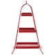 image 2 of Lexa Red Metal Storage Rack Red