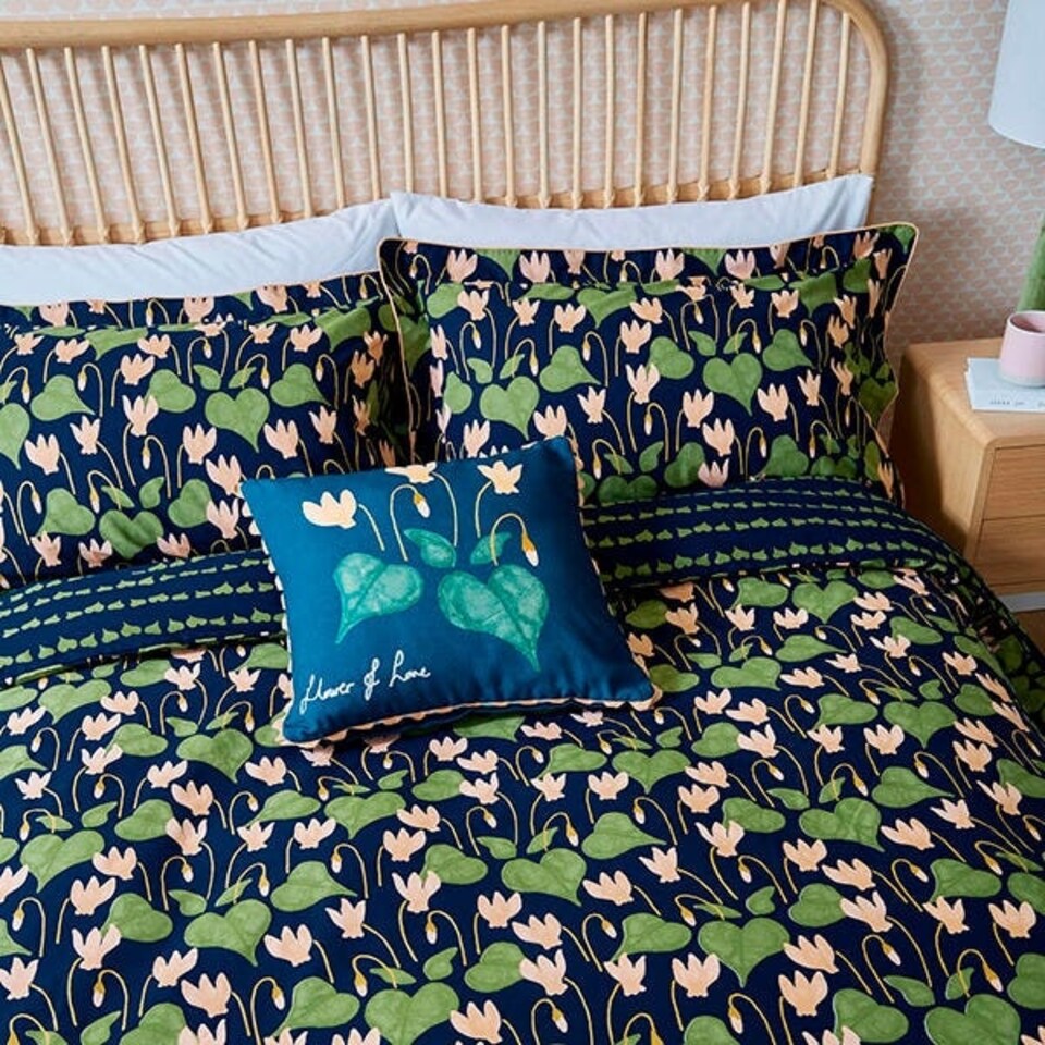 image 1 of Scion Flower Of Love Cushion 45cm x 45cm Midnight