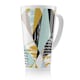 image 1 of Geometric Shapes & Brush Strokes Latte Mug