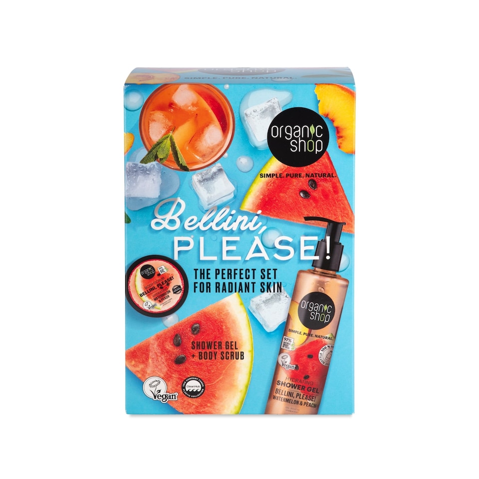 image 1 of Organic Shop Bellini, Please! Body Care Gift Set 280ml/100ml