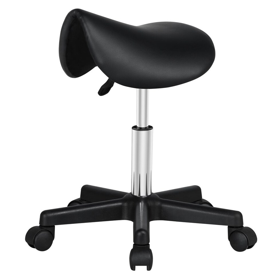 image 1 of Yaheetech Adjustable Salon Chair for Massage Brown | Retro Brown