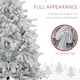 image 5 of HOMCOM 5 Ft Artificial Christmas Tree with Realistic Snow Branches, LED Lights