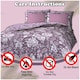 image 4 of VELVETIO Beatrice Complete Duvet Cover Set with Fitted Sheet Printed Bedding Quilt Multi | King