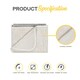 image 7 of MONHOUSE Heated Throw - Single Electric Blanket - 130 x 160 cm - Digital Controller - 9H Timer, 9 Heat Settings, Auto Shutoff