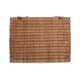 image 4 of Large Light Steamed Cotton Lined Wicker Storage Basket | Brown | Brown