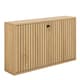image 1 of Albany Shoe Cabinet 1 Flip Down Door In Oak