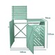 image 10 of Wooden Double Wheelie Bin Storage - Green