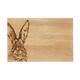 image 1 of The Just Slate Company Hare 30cm Oak Serving Board