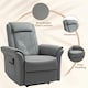 image 6 of HOMCOM Kneading Massage Recliner Chair Breathable Leather Recliner Armchair | Multi | Chair