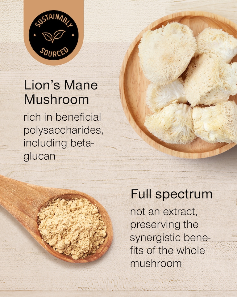 image 1 of SuperSelf Lion's Mane Mushroom Powder 100g