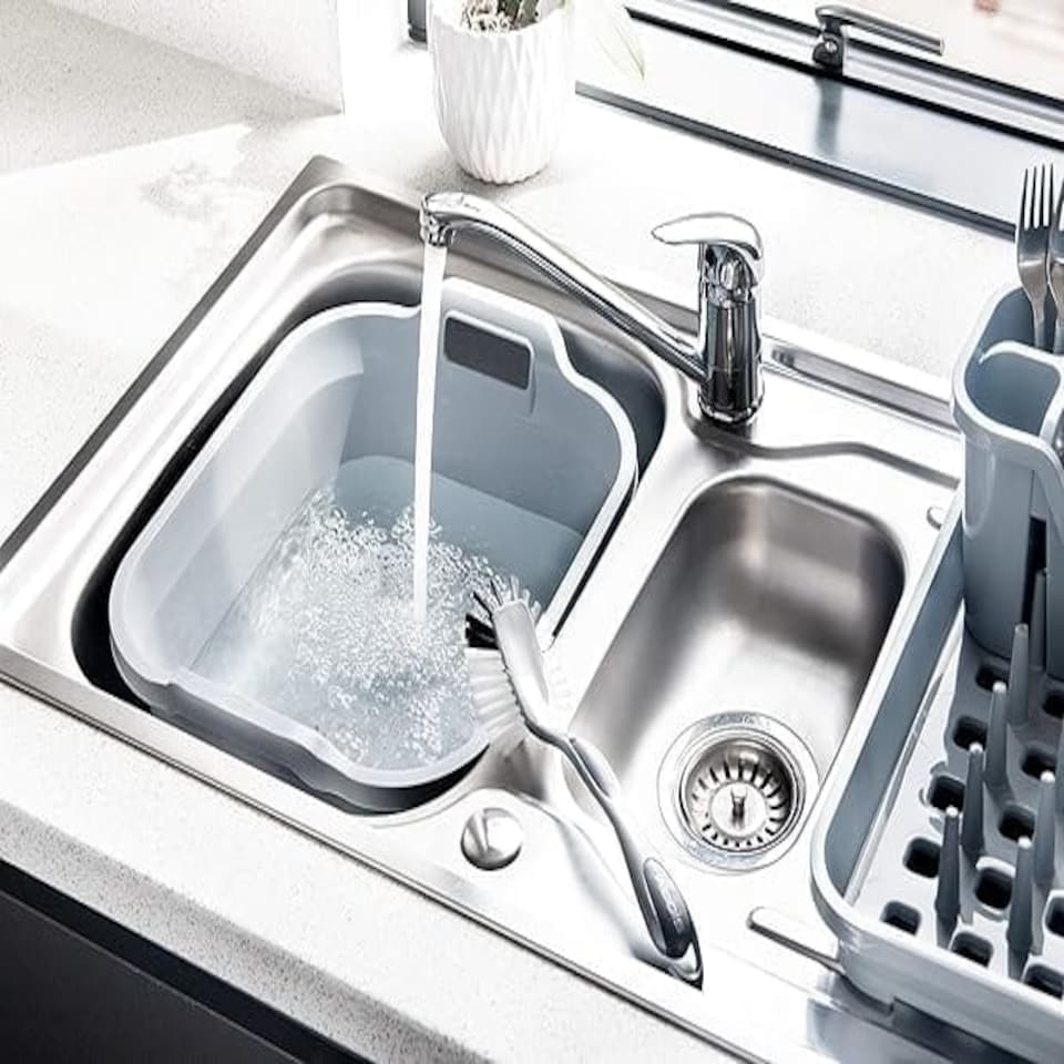 image 1 of Addis Eco Range Twin-Handle Rectangular Bowl N/A