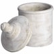 image 2 of Large Antique White Cannister - kitchen storage