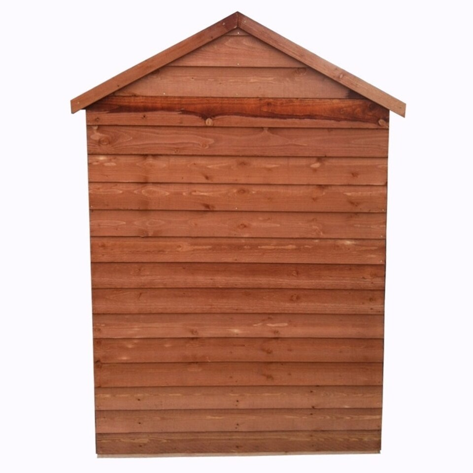 image 1 of Tool Store 4 x 3 Double Door Garden Shed - Dip Treated Approx 4 x 3 Feet Brown