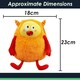 image 2 of Shy Monster Soft Toy Cute Plushie Huggable Cuddly Stuffed Toy Gift 23cm Pink