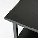 image 8 of HOMCOM Mobile Printer Stand with Storage Printer Table for Home Office Black