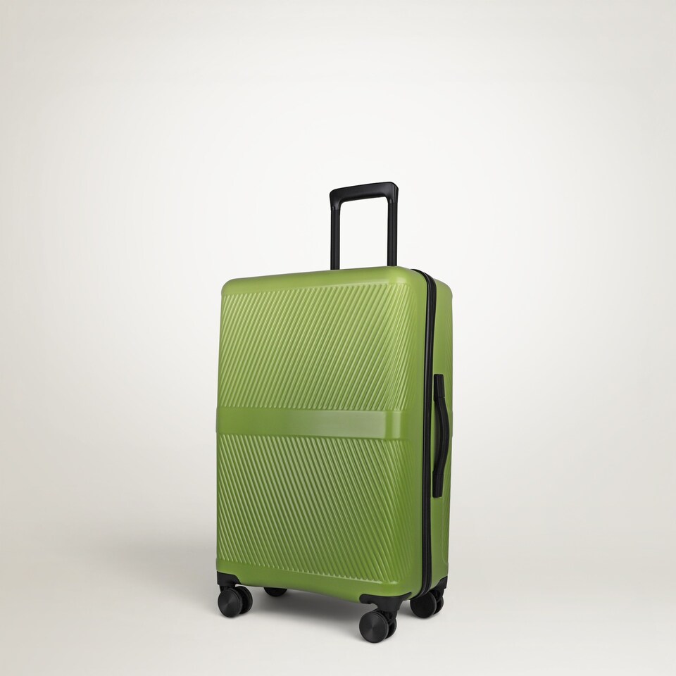 image 1 of 24-inch Premium Lightweight Carry-on Hand Luggage,Durable ABS+PC Hardshell,Zipper Closing with TSA Lock, 4 Spinner Wheels