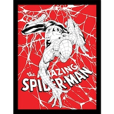 Spider-Man (Spider's Web) Framed 30x40cm Print