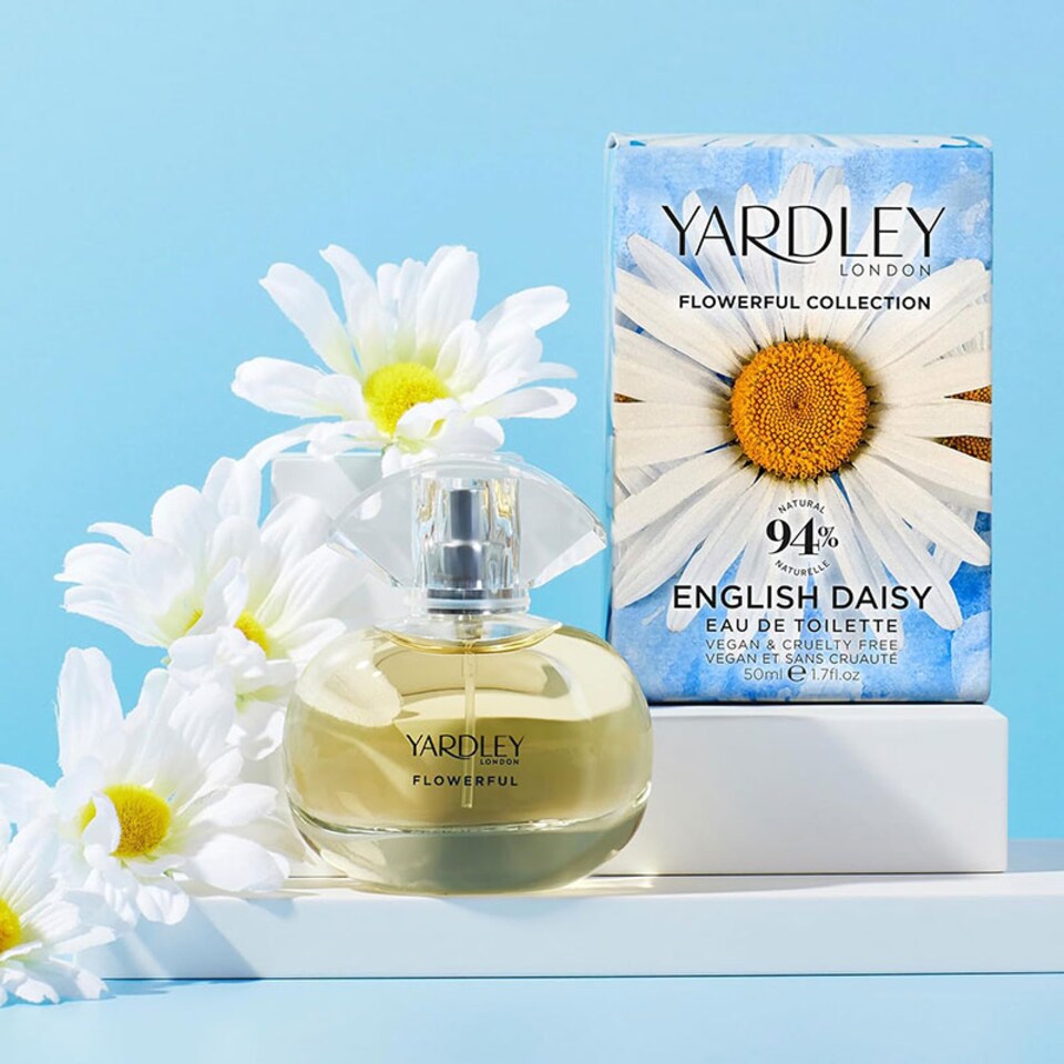 image 1 of Yardley Flowerful English Daisy 50ml Eau de Toilette Spray