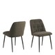 image 1 of Brooke Dining Chair in Taupe.