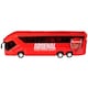 image 2 of Arsenal FC Die Cast Team Toy Bus - Red/Blue/Gold - One Size