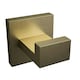 image 1 of Rothley Satin Brass Square Robe Hook