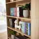 image 4 of Bookcase Display Shelf Freestanding Book Storage Unit Home Living Room Furniture | Brown
