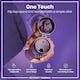 image 3 of Leak Proof Travel Mug, Vacuum Insulated, 360ml (12oz) | Purple | Blackberry | One Size