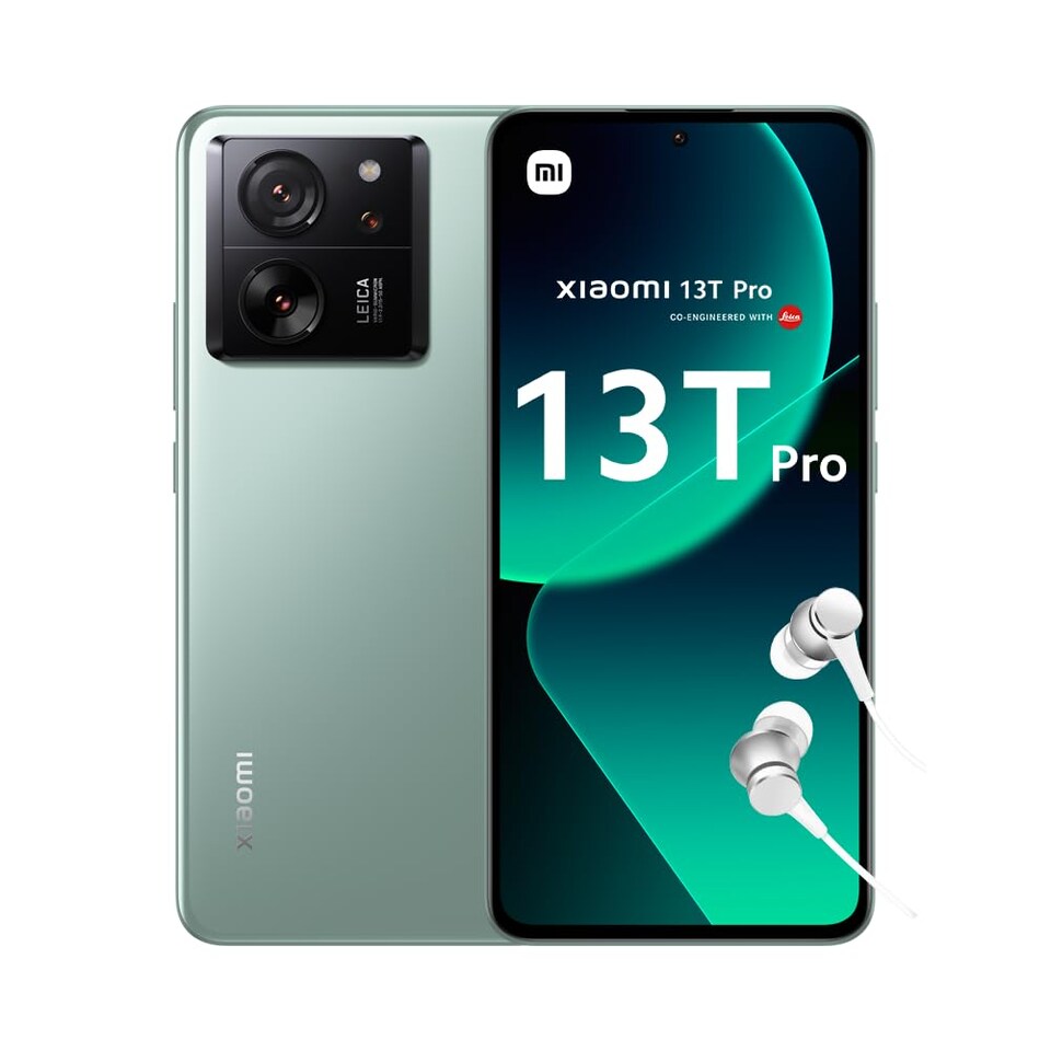 image 1 of Xiaomi 13T Pro 512GB 12GB RAM Meadow Green Smartphone | Green | Meadow Green | 1