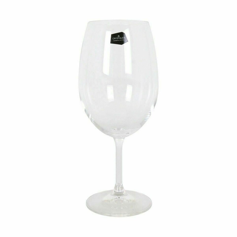 image 1 of Wine glass set Crystalex Lara Crystal 540 ml Wine 6 Pieces (6 Units) (4 Units) N/A