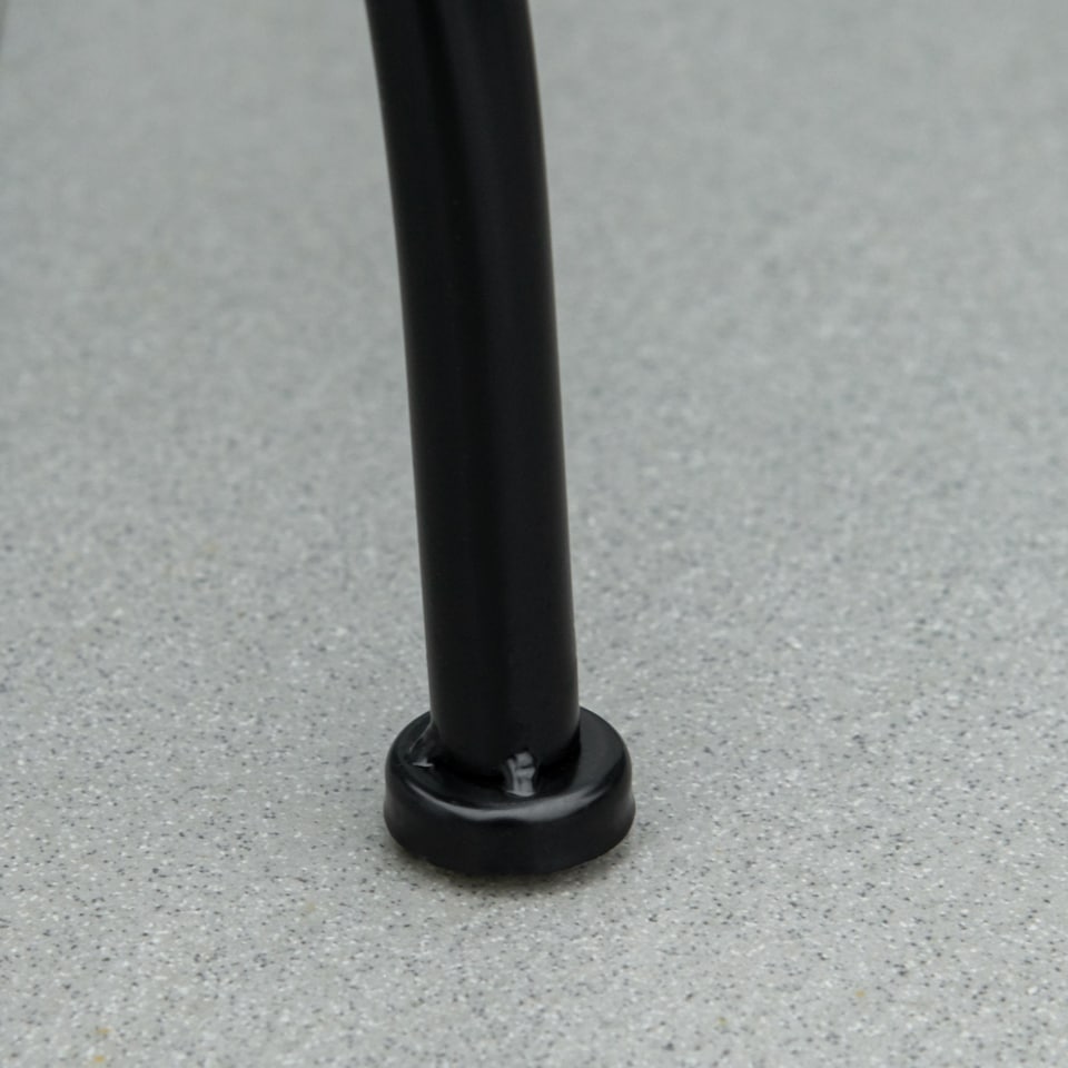 image 1 of Outsunny 60 cm Mosaic Garden Table, Small Round Outdoor Side Table with Ceramic Top, Plant Stand for Patio, Balcony | Grey