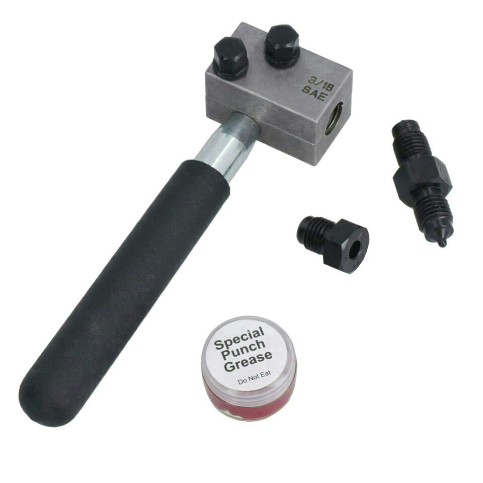 image 1 of Brake Pipe Flaring Tool Professional In-situ 3/16" SAE Hand Held FL29