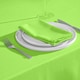 image 3 of Homescapes Lime Green Tablecloth - 178 x 300 cm Green
