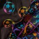 image 4 of OHS Kids Comic Football Reversible Bedding Duvet Cover Set with Pillowcase | Multi | Multi | Single