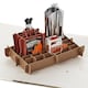 image 1 of Hallmark Father's Day Card - 'Cheers' 3D Pop-Up Cocktail Design