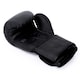 image 3 of UNIFY4 Matte Black Leather Boxing Gloves - 16oz