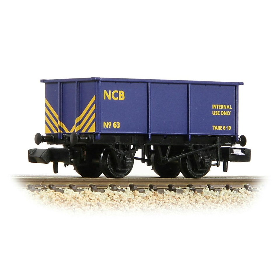 Graham Farish 27t Steel Tippler Wagon NCB Blue 63
