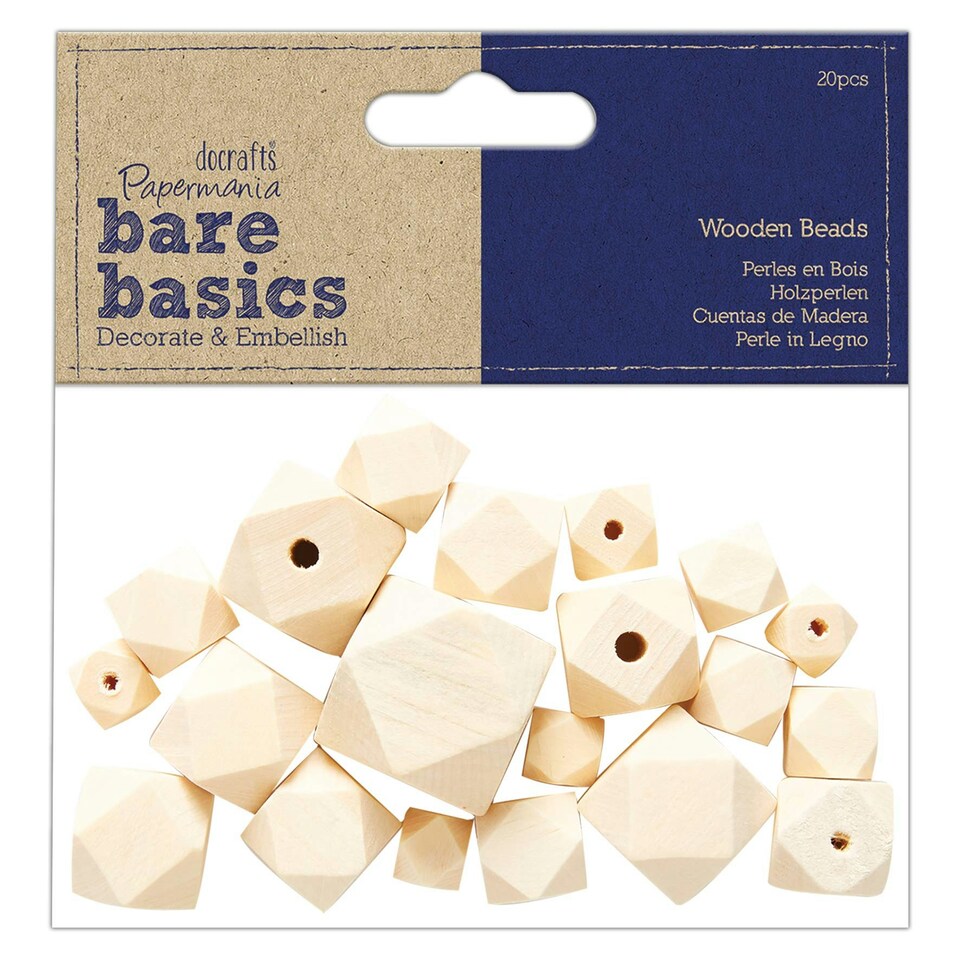 Wooden Tags (3pcs) - Bare Basics - Leaf