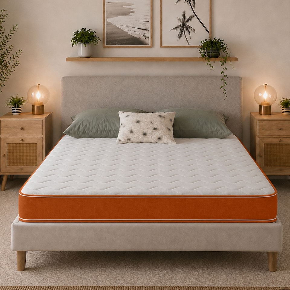image 1 of 18cm Hybrid Memory Foam Spring Mattress CoolTouch Cover
