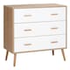 image 6 of HOMCOM Chest of Drawers with 3 Drawers Storage Organizer