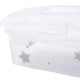 image 5 of Keeeper Stars Traveller Organising Storage Box with Lid White