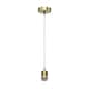 image 1 of Carss - Satin Brass Ceiling Pendant Flex Suspension Kit for Easy Fit Shades | Gold | 1
