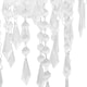 image 7 of First Choice Lighting Set of 2 Chrome & Clear Jewels Light Shades Clear | Chrome